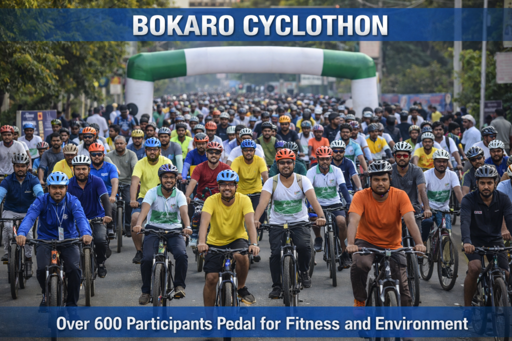 bokaro cyclothon pedaling for fitness