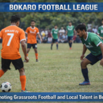 bokaro fc in action on field