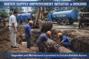 bokaro water supply repair efforts