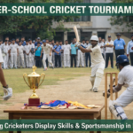 cricket action at bokaro school tournament