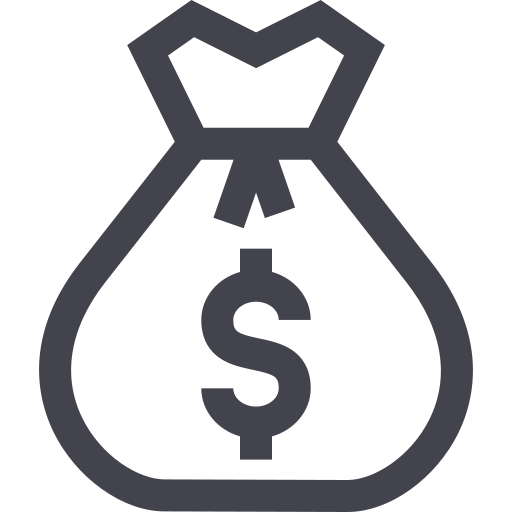 About Us money bag